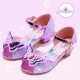 Princess Elsa Butterfly Sparkeling Open Shoes with Heel