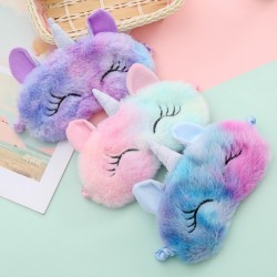 Fluffy Unicorn Eyes Sleep Mask