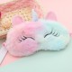 Fluffy Unicorn Eyes Sleep Mask