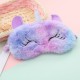 Fluffy Unicorn Eyes Sleep Mask