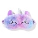 Fluffy Unicorn Eyes Sleep Mask