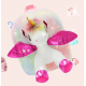 3D Gorgeous Unicorn Fluffy Backpack