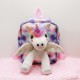 Rainbow 3D Unicorn Backpack