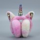 Cute Fluffy Unicorn Earmuffs With Unicorn Horn and Glitter Ears