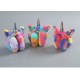 Cute Fluffy Unicorn Earmuffs With Unicorn Horn and Glitter Ears