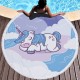 Round Beach Unicor Towel