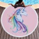 Round Beach Unicor Towel