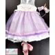 Light Purple Unicorn Dress Set - Dress+ Unicorn Tiara