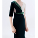 Emerald Evening Girl Dress