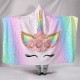 Unicorn Hooded Blanket