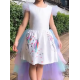 Unicorn Birthday Dress with Tail