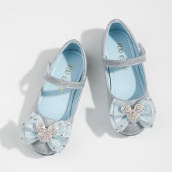 Minnie Mouse Light Blue Shoes - No Heel