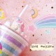Unicorn Plastic Cup with Staw