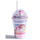 Unicorn Plastic Cup with Staw