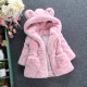 Teddy Bear Faux Fur Coat for Girls