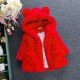 Teddy Bear Faux Fur Coat for Girls