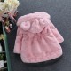 Teddy Bear Faux Fur Coat for Girls