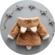 Little Fox Faux Fur Coat for Girls