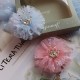 Mini Crown Hairpin For Little  Baby Princess Pink and Blue