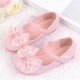 Cute Peal Bow Balerrina Bow Shoes for Girls