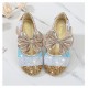 Cute Rainbow Bow Shoes for Girls