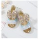 Cute Rainbow Bow Shoes for Girls