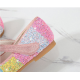 Cute Rainbow Bow Shoes for Girls