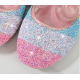 Cute Rainbow Bow Shoes for Girls