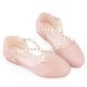 Pearl with Gold Rings Shoes for Girls