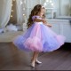 Pink & Purple Sequins Birthday Dress