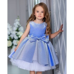 Sparkling Blue Birthday Dress