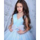 Sparkling Light Turquoise Birthday Dress