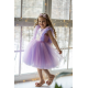 Light Pink & Purple Sequins Birthday Dress