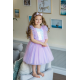 Light Pink & Purple Sequins Birthday Dress