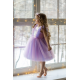 Light Pink & Purple Sequins Birthday Dress