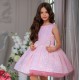 Pink Sequins Birthday Dress