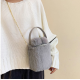 Cute Faux Fur Purse for Girls with Pompoms