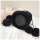 Cute Faux Fur Purse for Girls with Pompoms