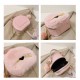 Cute Cat Faux Fur Shape Purse for Girls