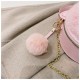 Cute Cat Faux Fur Shape Purse for Girls