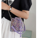 Sequins Mini Drawstring Purse for Girls