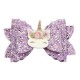 Sparkling Unicorn Bow -2pc Set