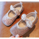 Cute Stripe Ringstones Baby Shoes -Witout Heel