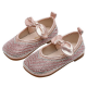 Cute Stripe Ringstones Baby Shoes -Witout Heel