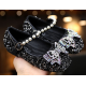 Luxurious Ringtones Bow Baby Shoes Without Heel