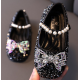 Luxurious Ringtones Bow Baby Shoes Without Heel