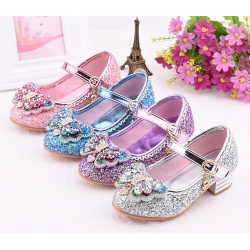Sparkling Rainbow Butterfly Shoes for Girls