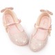 Sparkling Roze/Gold & Silver Shoes with Back Bow with Heel