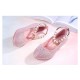 Sparkling Pearl with Small Ringstone Bow Shoes for Girls