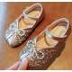 Ringstone Bow Baby Shoes - Without Heel